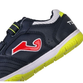 Ghete de fotbal Joma Top Flex 2203 Jr TPJS2203INV albastru marin albastru și bleumarin 5