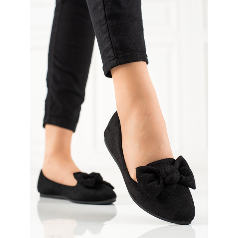 W. Potocki Balerini cu fundă Potocki negru 2