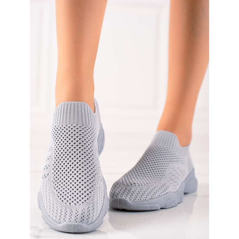 Sweet Shoes Pantofi sport incalzati gri 1