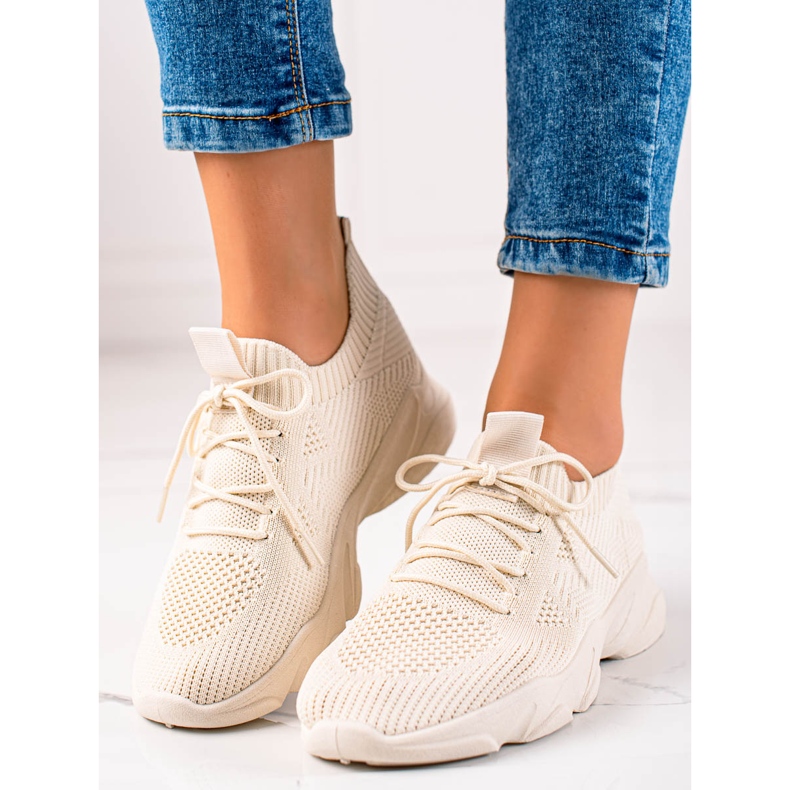 Sweet Shoes Pantofi sport bej 2