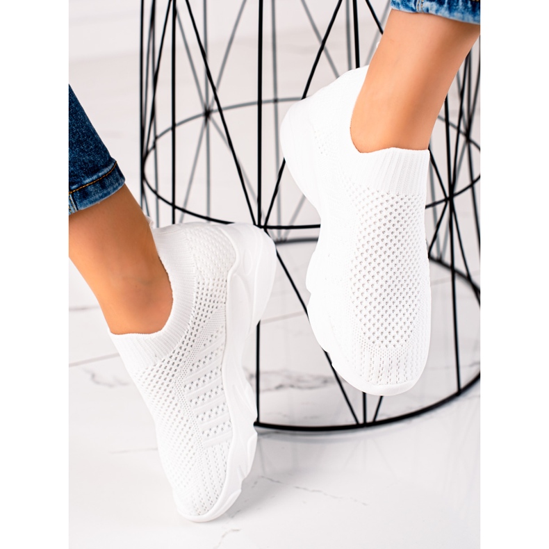 Sweet Shoes Pantofi sport incalzati alb 1