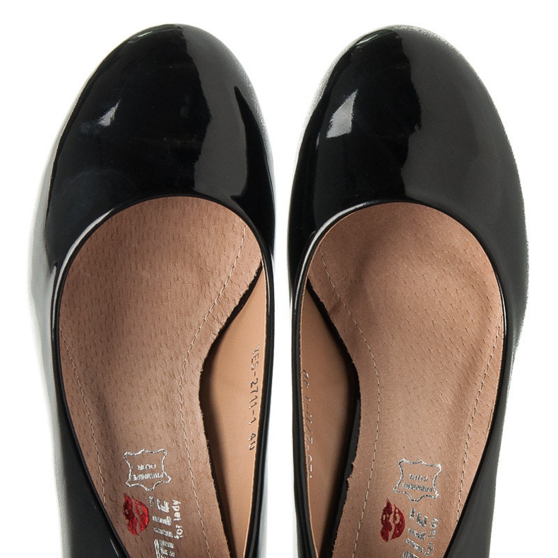 Yes Mile Pompele lăcuite negru 1