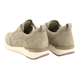 Pantofi Caprice din piele ajurata pentru dama 23708-28 in nuante de verde 5