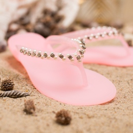 Vices Flip-flops Cu Ornamente Vicii roz 1
