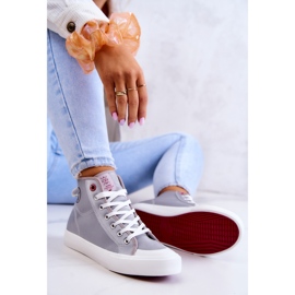 Pantofi de damă înalți Cross Jeans JJ2R4057C Gri 9