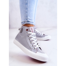 Pantofi de damă înalți Cross Jeans JJ2R4057C Gri 3