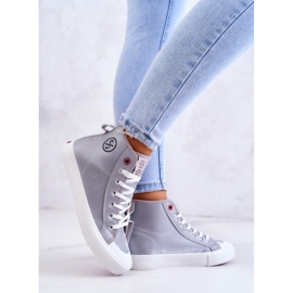 Pantofi de damă înalți Cross Jeans JJ2R4057C Gri 5