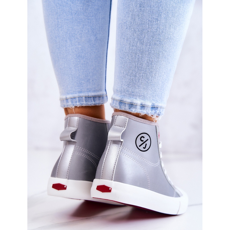 Pantofi de damă înalți Cross Jeans JJ2R4057C Gri 1