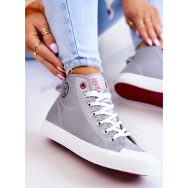 Pantofi de damă înalți Cross Jeans JJ2R4057C Gri 8