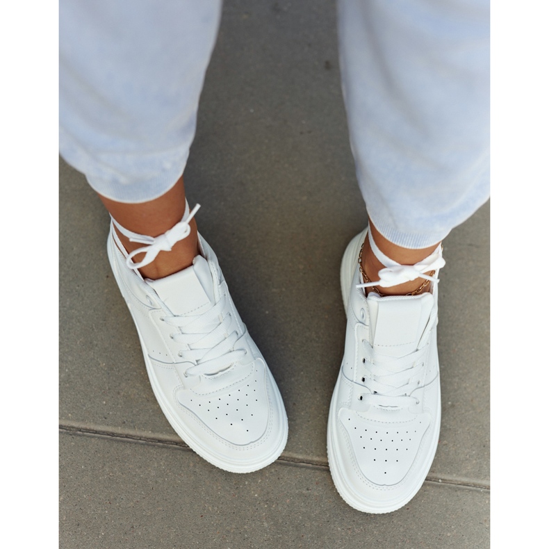 FG2 Pantofi sport de damă alb New Haven 2