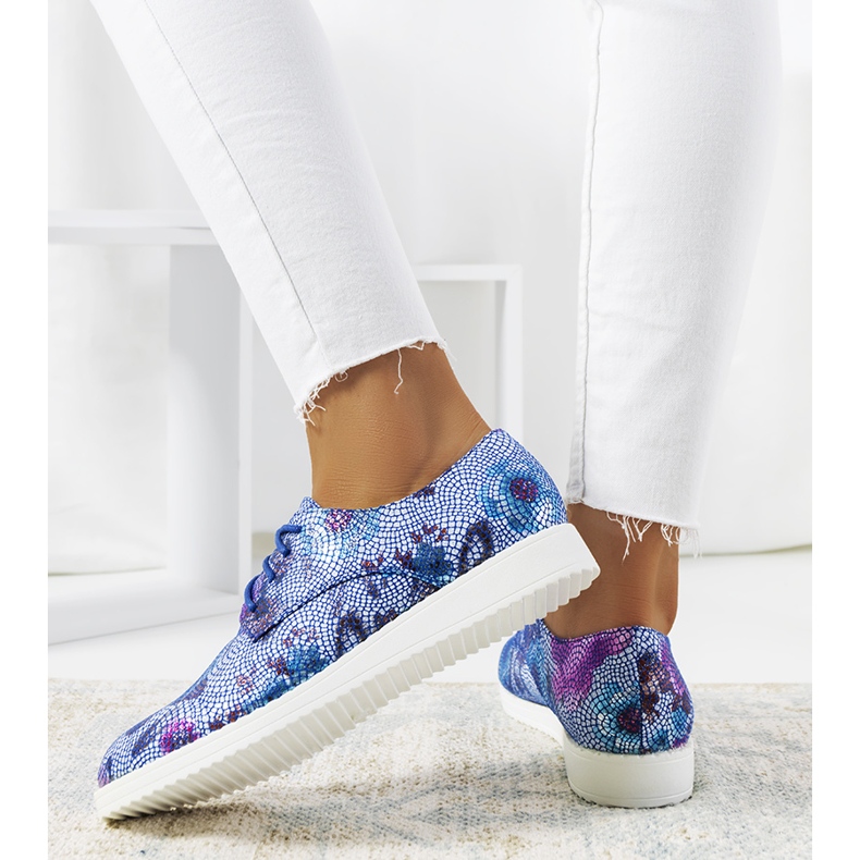 Pantofi de damă albaștri de la Barrow albastru 1