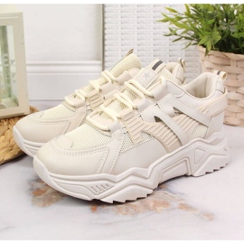 Tenisi cu pană News W EU649B bej 2