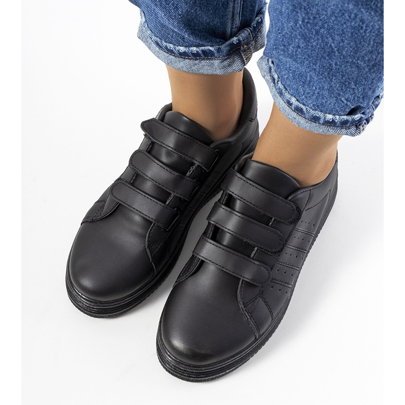 Tenisi negri pe platforma Nizza negru 1