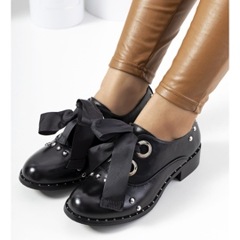 Pantofi negri de la Belcastro negru 1