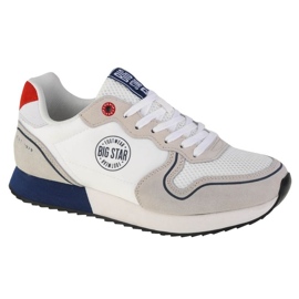 Pantofi Big Star W JJ274280 alb gri 1