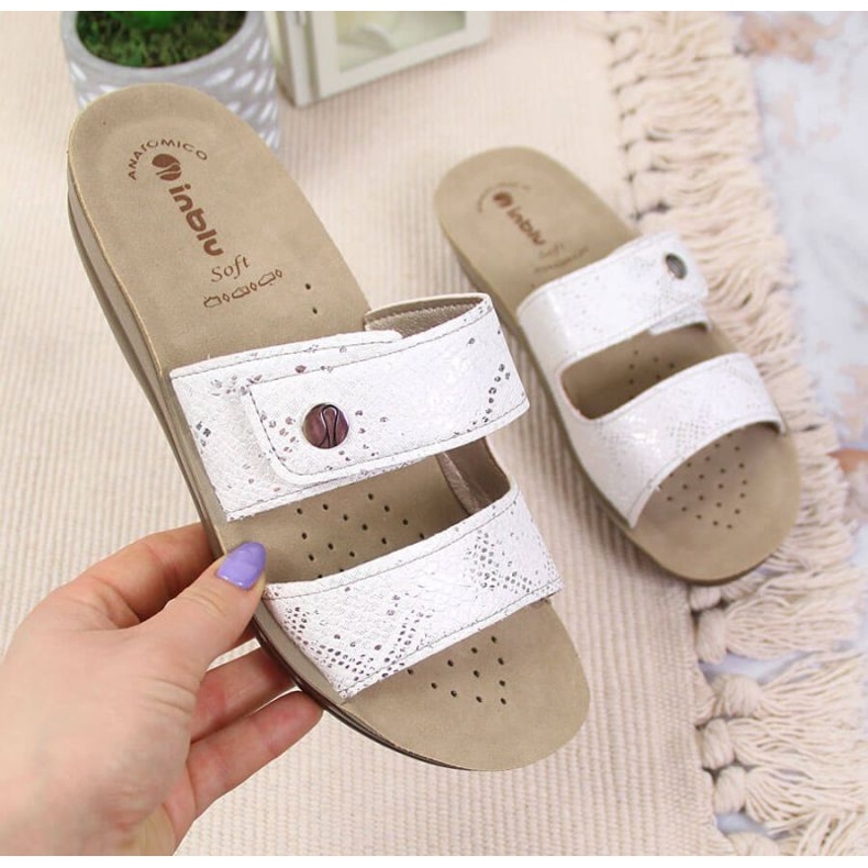 Velcro Inblu W ARC10A alb 1