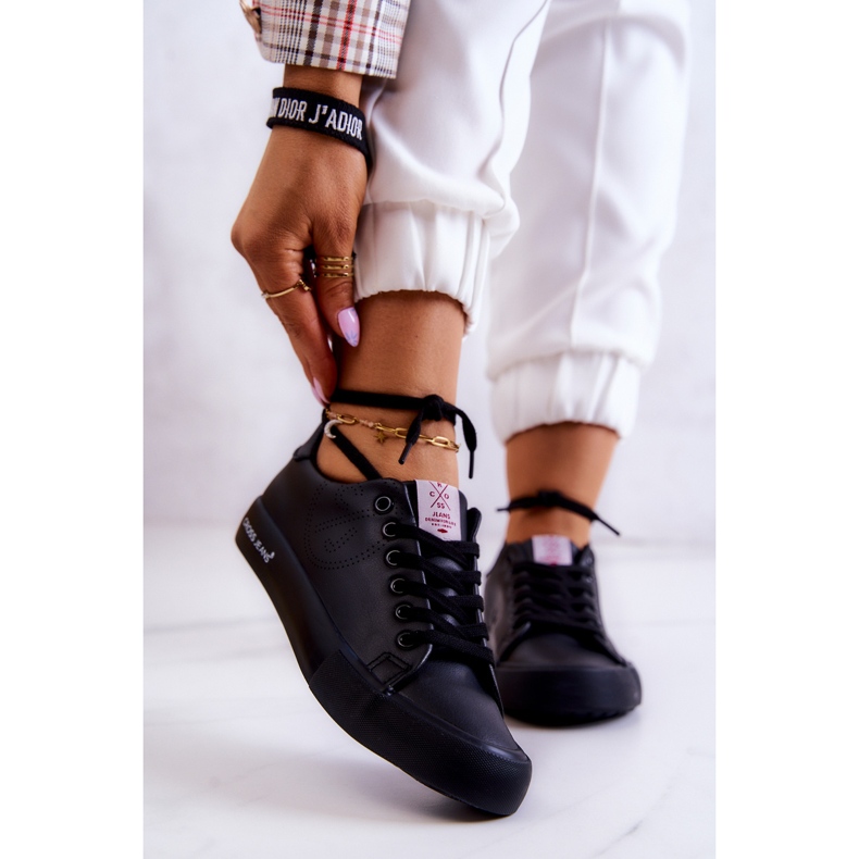 Cross Jeans Pantofi de damă Joși Jeans încrucișați JJ2R4054C Negru 1