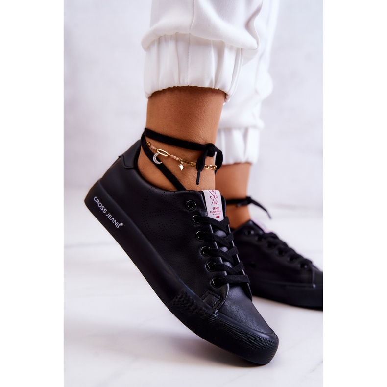 Cross Jeans Pantofi de damă Joși Jeans încrucișați JJ2R4054C Negru 2