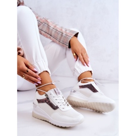 Pantofi de damă On Wedge Cross Jeans JJ2R4028C Alb 7