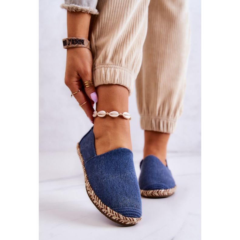 Espadrile clasice Big Star JJ274902 Albastru 1