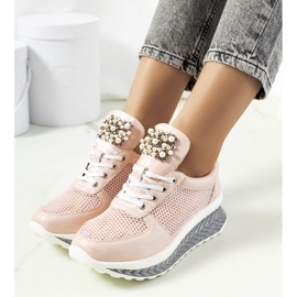 Tenisi holografi roz de la Saggers 1