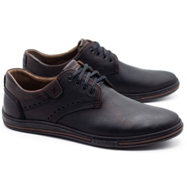 Polbut Pantofi casual bărbați 402 negri negru 1