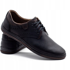Polbut Pantofi casual bărbați 402 negri negru 2