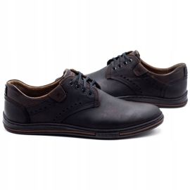 Polbut Pantofi casual bărbați 402 negri negru 3