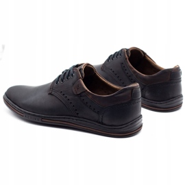 Polbut Pantofi casual bărbați 402 negri negru 4