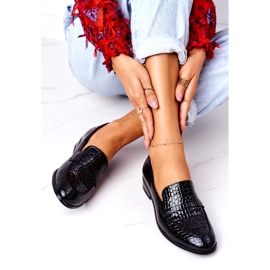 Mocasini lăcuțiți Vinceza 21-10674 Negru 4