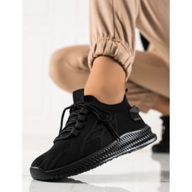 TRENDI Pantofi sport la modă negru 1