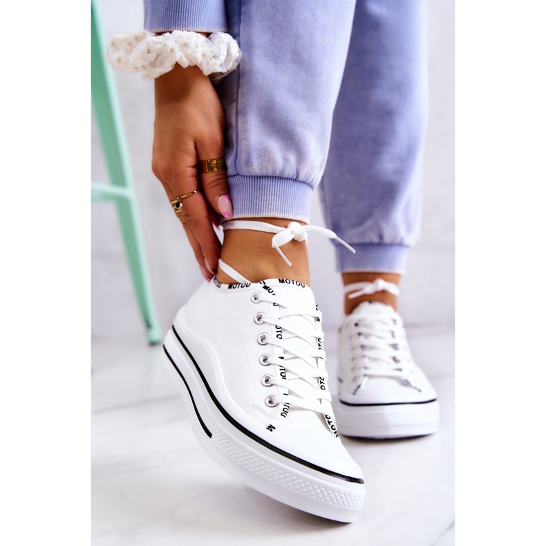 S.Barski Tenisi albi Menifee de damă 1