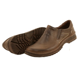 KOMODO 869 pantofi bărbați casual maro 5