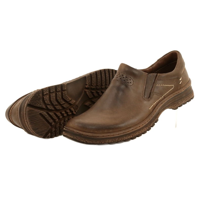 KOMODO 869 pantofi bărbați casual maro 5