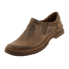 KOMODO 869 pantofi bărbați casual maro 4