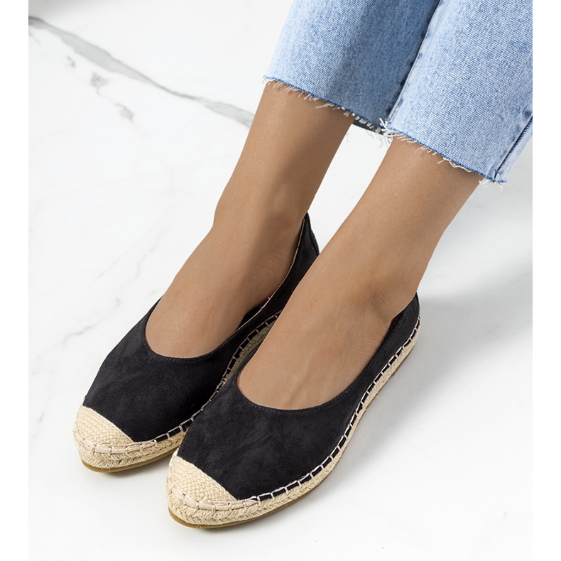 Espadrile de dama negre de la Sipkema negru 1