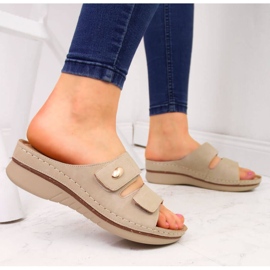 Pene cu velcro eVento W EVE224B bej 2