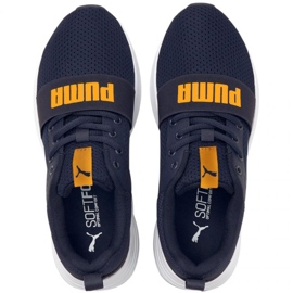 Puma Wired Run Jr 374214 17 albastru marin 2
