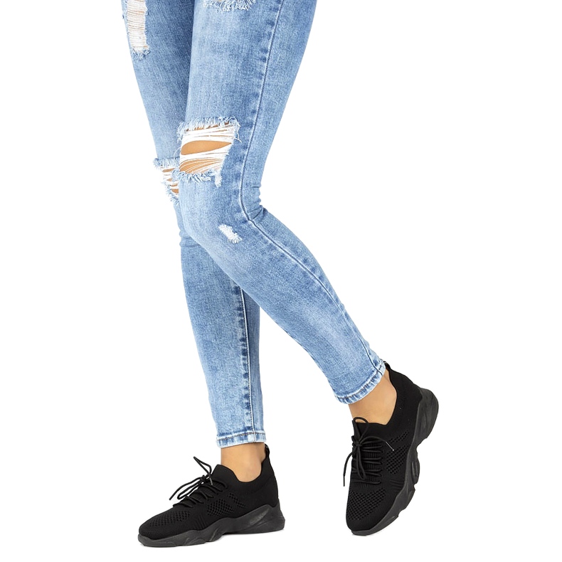 Filippo DTN2184/22 Pantofi sport negri pentru femei negru 1