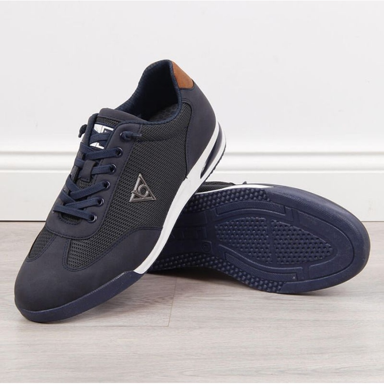 Pantofi sport casual Bugatti M INT1522 bleumarin albastru marin 1