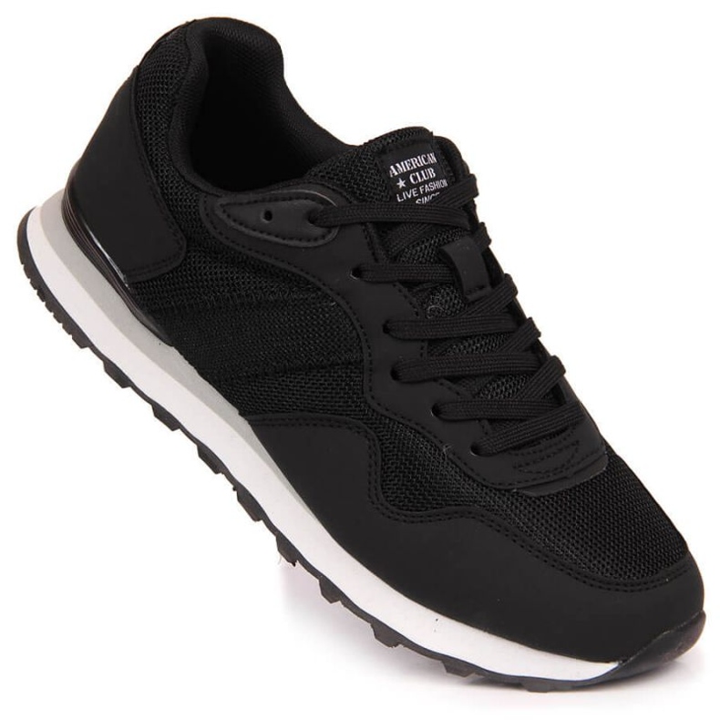 American Club W AM877A pantofi sport negri negru 1