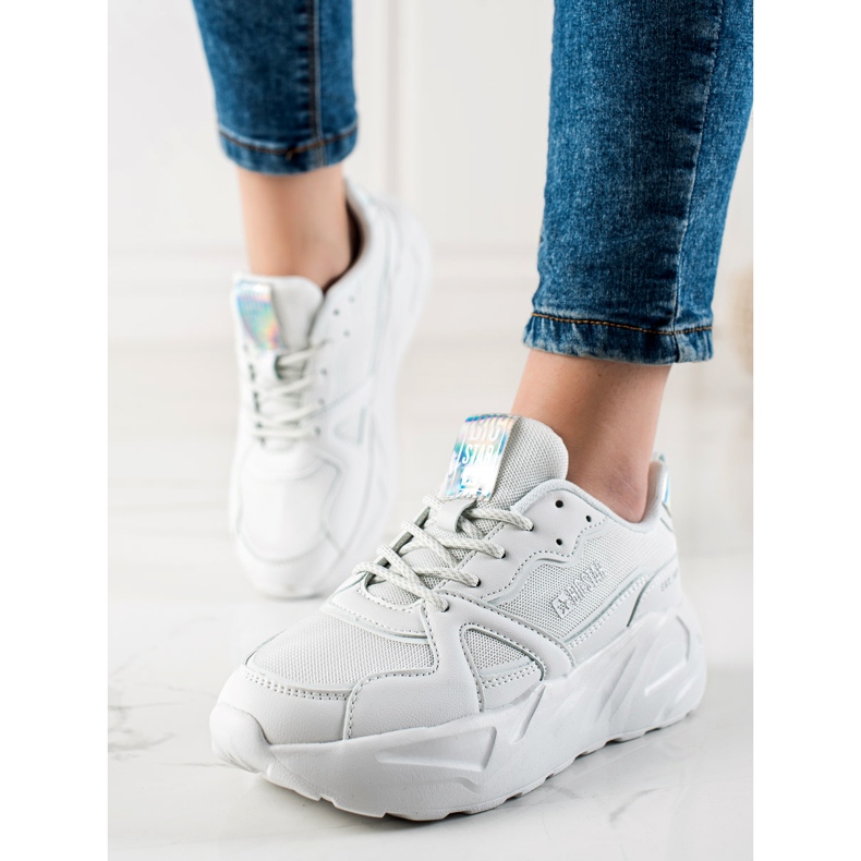 Pantofi de damă Big Star JJ274601 alb 2