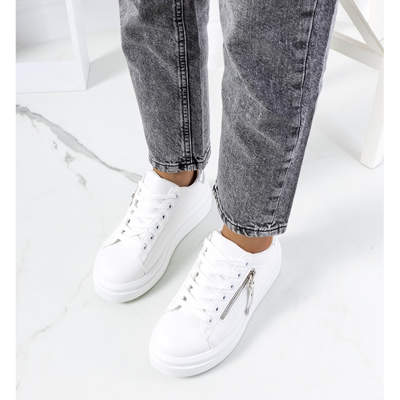 Tenisi dama Tamis albi si argintii 1