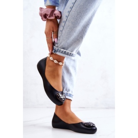 Balerini de cauciuc parfumați de damă ZAXY JJ285046 Negri negru 2