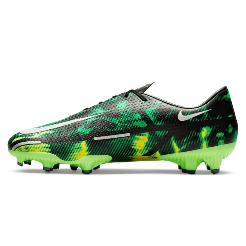 Pantof de fotbal Nike Phantom GT2 Academy Sw Mg M DM0722-003 multicolor verde 1 Pantof de fotbal Nike Phantom GT2 Academy Sw Mg M DM0722-003 multicolor verde 1