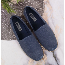 Espadrile Big Star W JJ274902 albastre albastru marin albastru 6