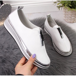 Pantofi din piele T.Sokolski W SCA153A alb 1