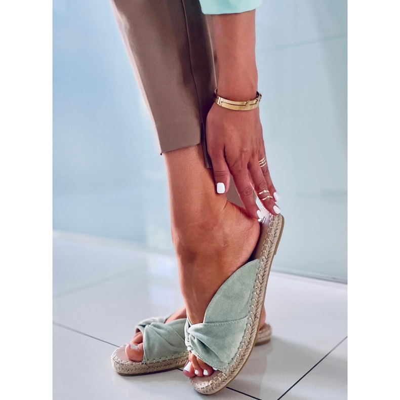 Teit Espadrile verzi verde 1