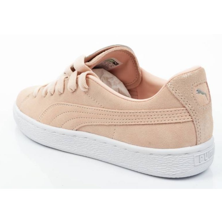 Puma suede crush frosted W 370194 01 bej 3