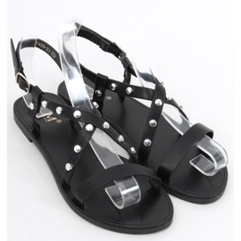 Sandale dama Badra Black negru 2
